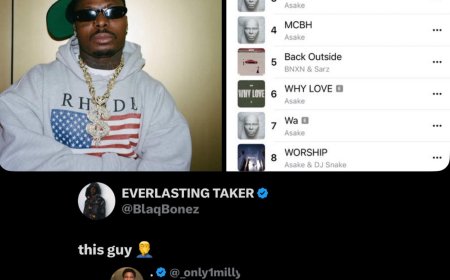 Asake’s “Forgiveness” Returns to No 1️⃣ on Apple Music NG Top Songs Chart displacing “Channel” by Blaqbonez featuring him (Asake)