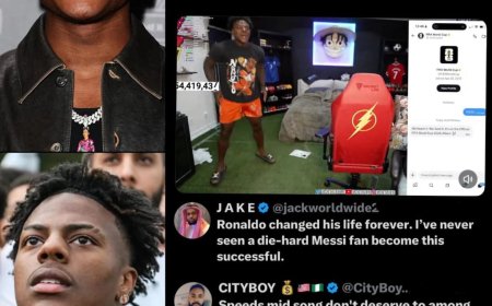 IShowSpeed received a DM from the FIFA World Cup account revealing they put his new World Cup song on the official Album   "We heard it. We liked it. It's on the Official FIFA World Cup 2026 Album