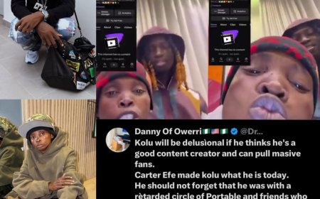 Kolu just announced he has created his on Twitch Livestream account after crashing out again With Carter Efe