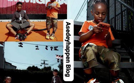 Wizkid’s children, Zion & AJ Balogun, were featured in an advert campaign for Grace Ladoja’s new Homecoming x Nike Air Max Plus sneakers.  They were paid handsomely for the appearance