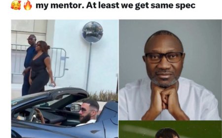 Billionaire Femi Otedola reportedly spotted with “mystery lady” in Monaco