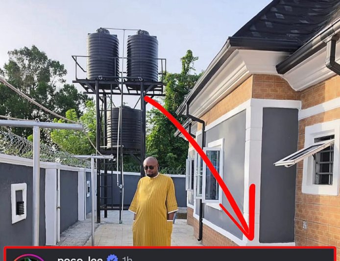 Poco Lee reacting to the architectural choice of Davido’s road manager, Israel DMW