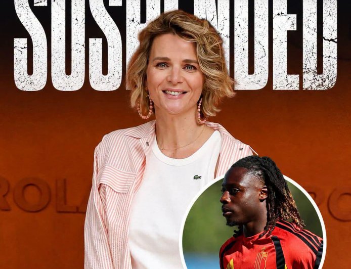 France Pierron has been ???????????????????????????????????? by La Chaîne L'Équipe following her controversial remarks about Jérémy Dok