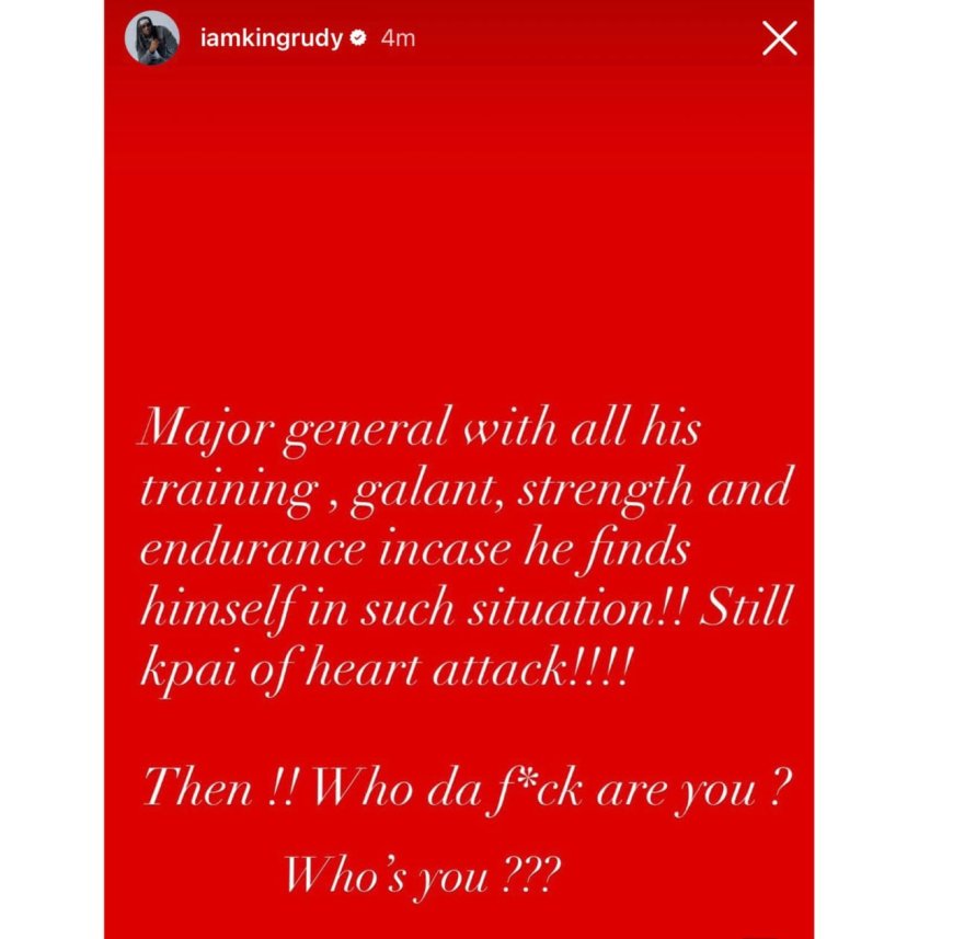 Singer Paul Okoye aka Rudeboy reacts to death of former Army spokesperson, in bandits captivity