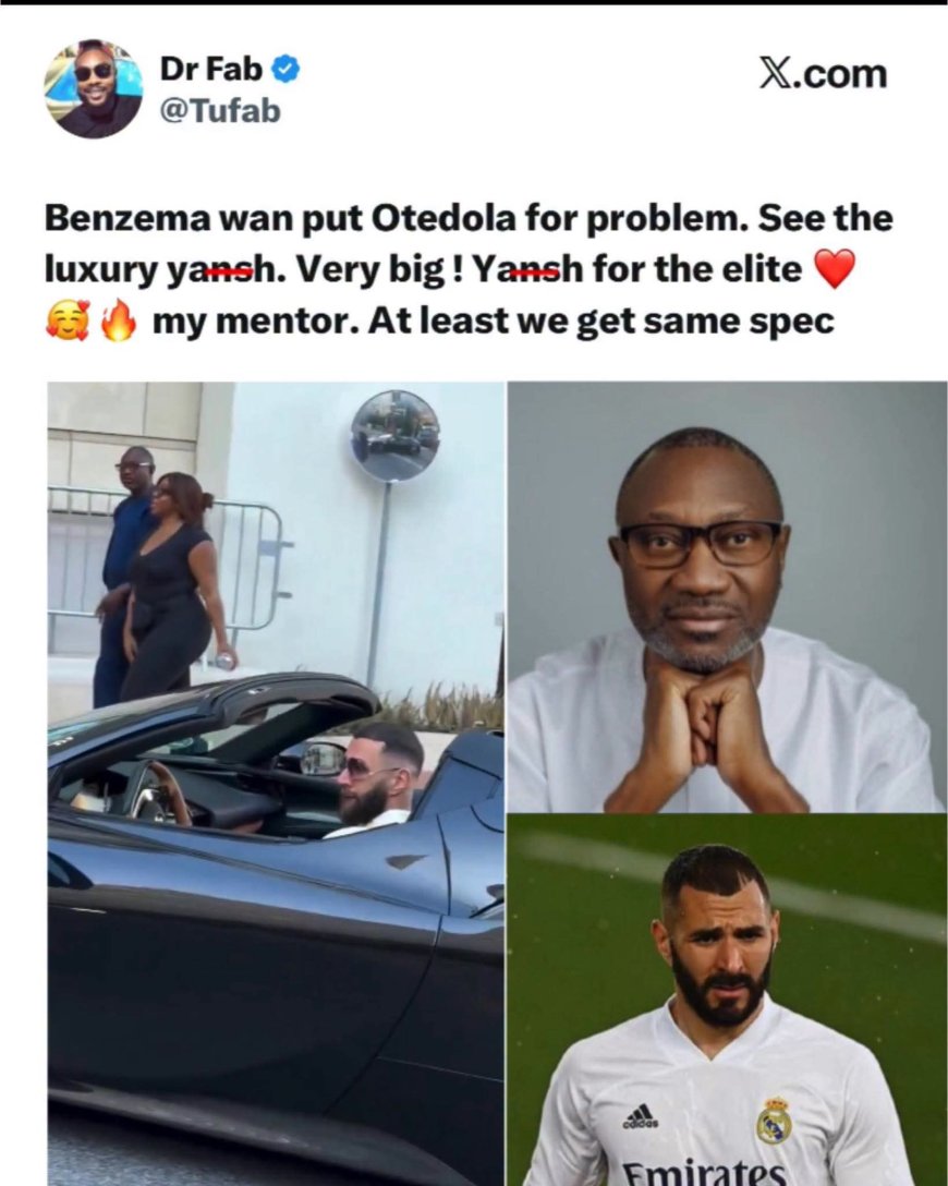 Billionaire Femi Otedola reportedly spotted with “mystery lady” in Monaco