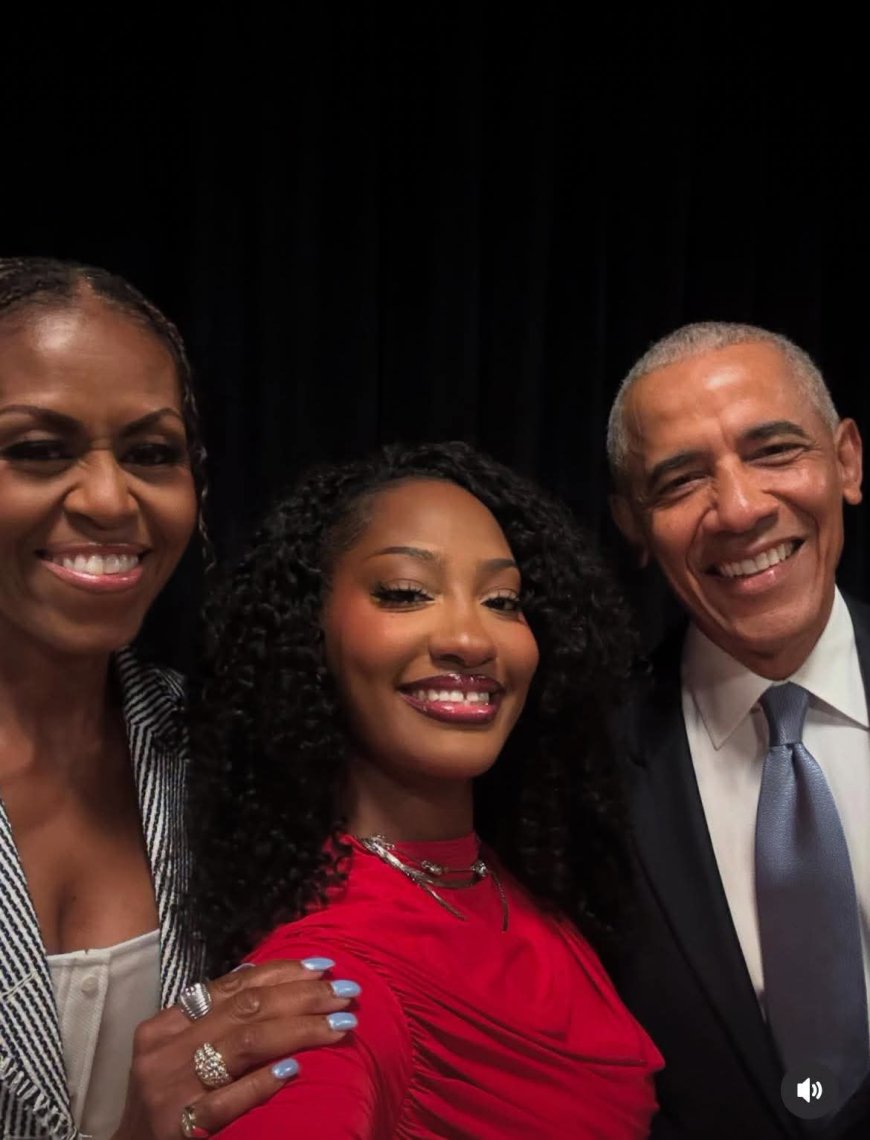 former US President, Barrak Obama, booked Tems to perform at the grand opening of Obama Presidential Center!