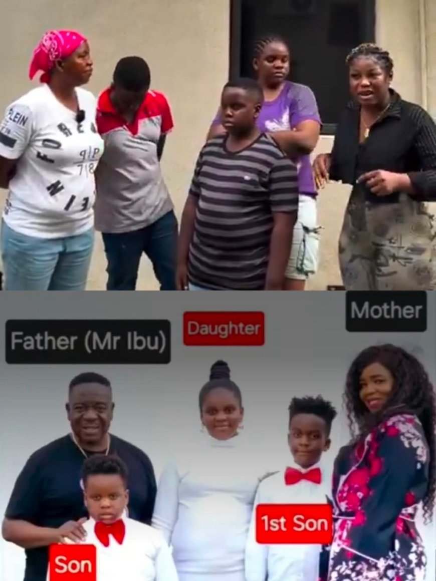 The widow of the late actor, Mr Ibu, has shared the difficult living conditions she and the children are currently facing