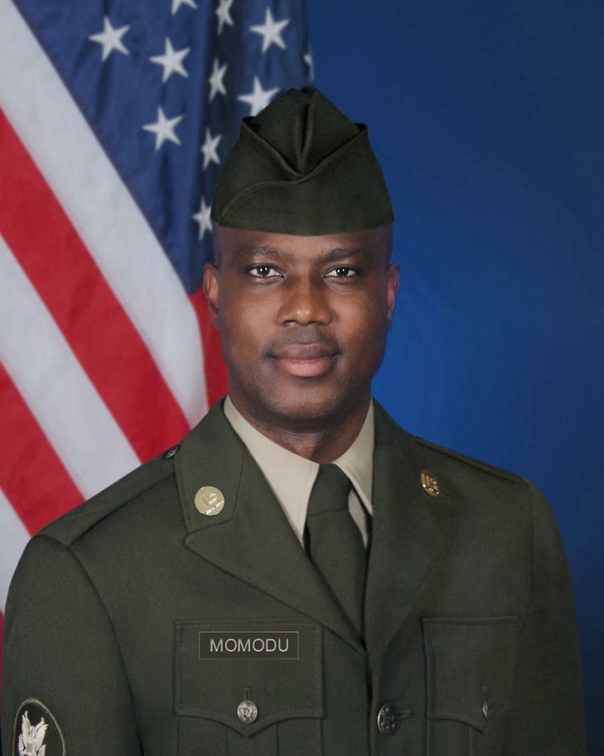 "I went to sleep a civilian and woke up a soldier"   — Actor Joseph Momodu joins the U.S. Army