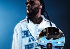 Burna Boy has reportedly taken delivery of a custom 1-of-1 Venuum Widebody Bugatti Chiron valued at over $5.8 million (approx.  ₦9 billion)