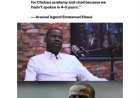 "My wife divorced me when I was close to retirement and because I put all my properties in her name, I lost 3 houses, cars, money and custody of my 3 kids... I later saw my son sign for Chelsea academy and cried because we hadn't spoken in 4-5 years.