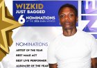 Wizkid’s just bagged 6 nominations at the 2026 EAEA Awards!!