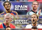 THE WORLD CUP QUARTER FINALS HAVE BEEN DECIDED AND HERE ARE THE FIXTURES