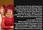 Actress Uche Ogbodo shared this post on Instagram few a Hours ago regarding her marriag
