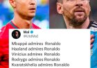 Football fans can't stop talking about the goat debate