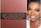 Nollywood Actress Annie Macaulay continues to dismiss reports of being back with ex-husband, 2Face Idibia