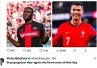 Victor Boniface always has something to say.  The man never misses an opportunity to make people laugh.  What was this response for