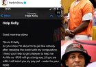 R Kelly” That speaks Pidgin English writes Nigerian Gospel artiste, Frank Edwards, from jail requesting for help