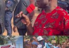 Governor Alex Otti Delights Schoolchildren Who Excitedly Rushed Out To Welcome Him On His Way To An Event