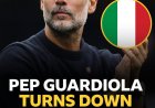 Pep Guardiola turns down the Italy job