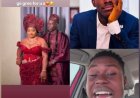 Make e better be fake, because if nah true ehn, I no go gree for you o".  ~ Peller reacts as GehGeh's alleged wedding photos and videos surface online.