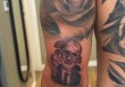 ???????? Marc Cucurella got a tattoo of Spain manager Luis de la Fuente's face.  The defender had promised to do it if Spain won the World Cup and he kept his word