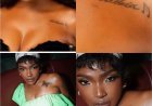 Anne Idibia has  CANCELLED the “ Idibia “ tattoo “ on her chest .  She changed it to a cute butterfly