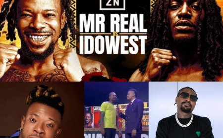 " Even my grandma will knock down Mr Real"  — Idowest speaks ahead of boxing match against Mr Rea