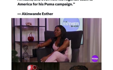 "Davido deserves the title 'Giant of Africa.' He speaks up during protests, creates jobs for Africans, and even flew his Nigerian team to America for his Puma campaign