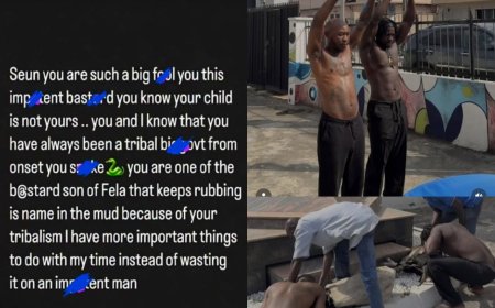 VeryDarkMan calls out his former best friend, Seun Kuti, says he is not the father of his child