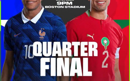 REVENGE IN THE AIR, as Morocco face France in the quarterfinals!   It was France that eliminated Morocco in the semifinals of the 2022 World Cup!   Do you see MOROCCO taking sweet revenge