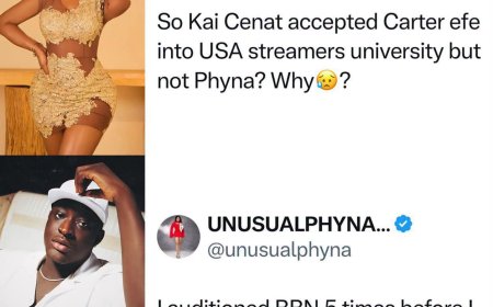 Phyna reacts to concerns about not being chosen for Kai Cenat's Streamer University like Carter Efe.