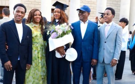 Minister, Nyesom Wike’s daughter,  gets a Bachelor of Laws degree from University of Southampton