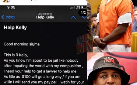 R Kelly” That speaks Pidgin English writes Nigerian Gospel artiste, Frank Edwards, from jail requesting for help