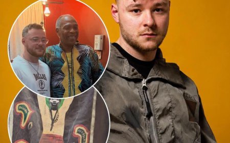 British Afrobeats artist Luca Zuccotti has visited the Fela Shrine in Lagos, where he met members of the Kuti family to reflect on Fela Kuti's legacy and the global journey of Afrobeats.