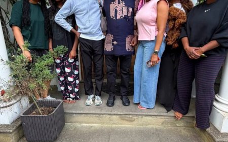 Anambra State First Lady,  Nonye Soludo, has shared photos with her husband, Charles Soludo and their children, including Ozonna.   Ozonna also posted some of the photos, writing; “Peace and Love. Happy Sunday.