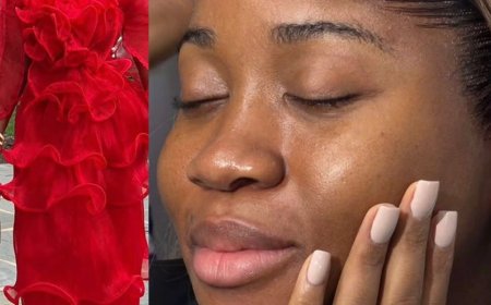 Celebrity fashion designer Veeky James finally dedicate their Baby Eliana also known as Adeife