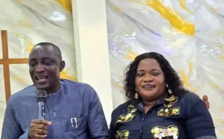 “Don’t marry an ugly person. The woman I almost married now looks like someone I can’t even take pictures with,” a Nigerian pastor said while praising his wife