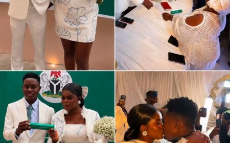 SIGNED AND SEALED   20 years old Peller has now officially and legally married 25 years old Jarvis .