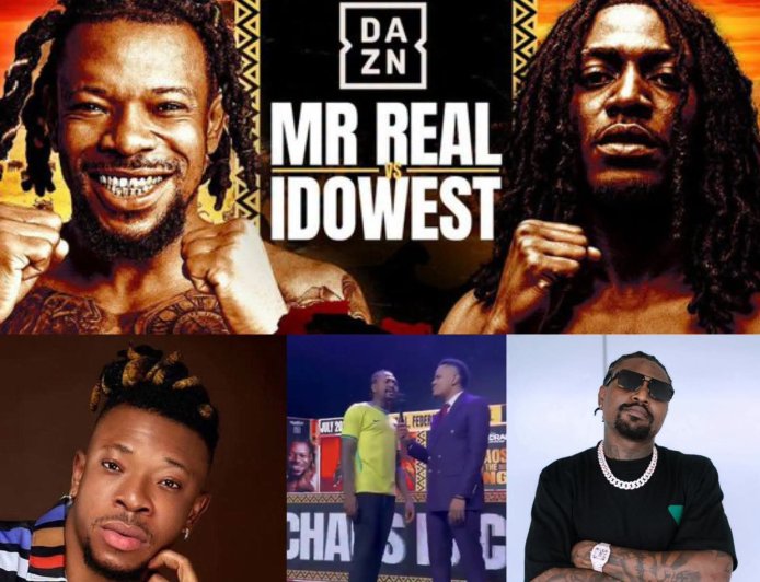 " Even my grandma will knock down Mr Real"  — Idowest speaks ahead of boxing match against Mr Rea