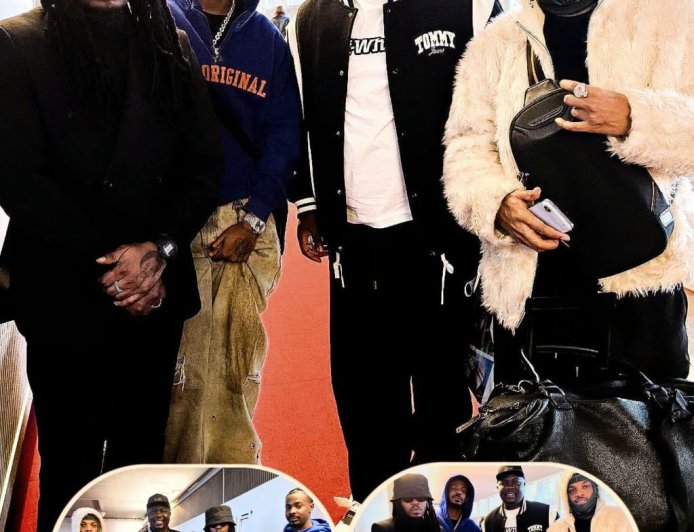 Olamide???????? Young Jonn???????? Seyi Law???????? & Tekno???????? in Paris
