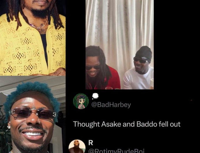 “Many things dey happen for una imagination, no be real life”   -- RotimyRudeboi educates an X user over Olamide/Asake relationship