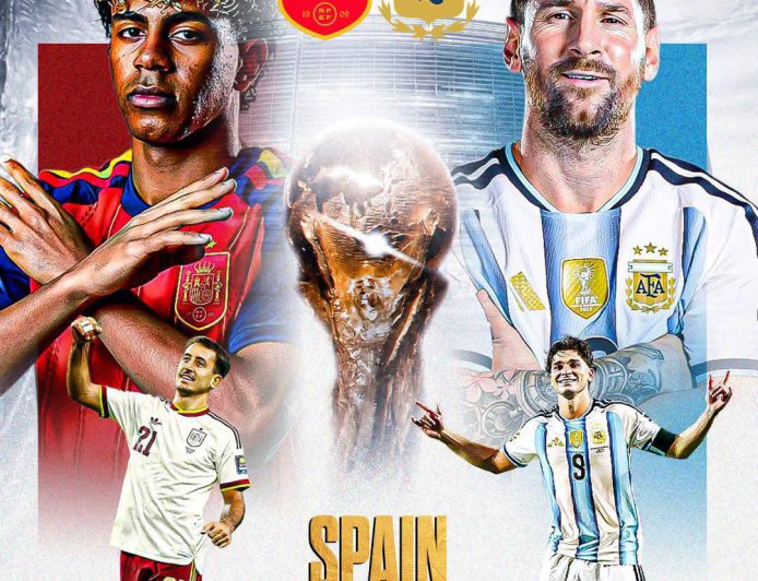 TODAY IS THE WORLD CUP FINAL DAY