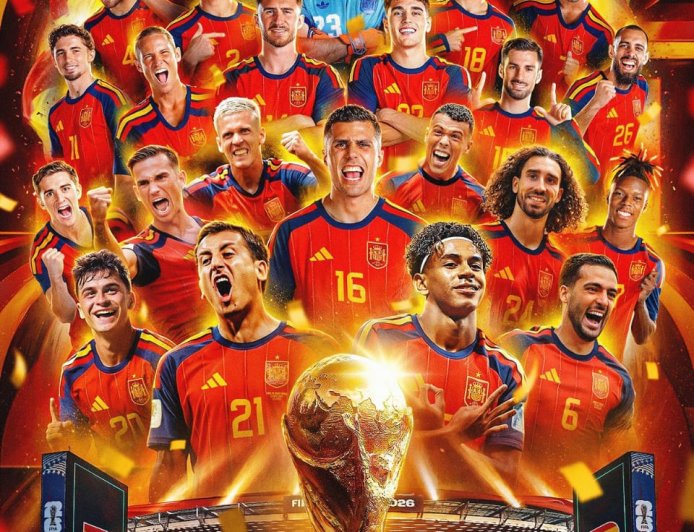 ???????????????? SPAIN LIFT THE WORLD CUP FOR THE SECOND TIME IN THEIR HISTORY!