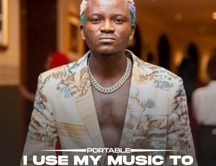 Portable says his music is giving Nigerian boxing a louder voice, arguing entertainment can attract new fans, sponsors and opportunities.