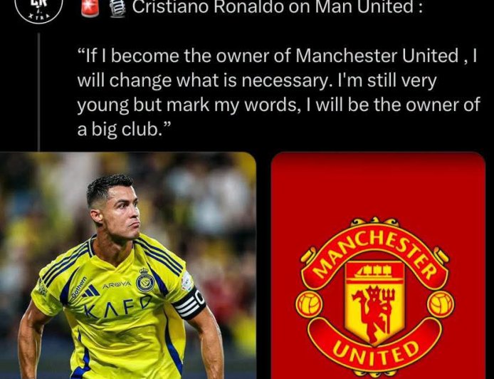 If Ronaldo actually buys Manchester United, do the Ferguson-era standards return on Day