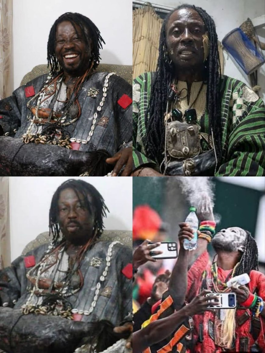 Ghanaian Witch doctor has publicly apologized to everyone who took his predictions serious.    He says he is just an actor and NOT a true witch doctor