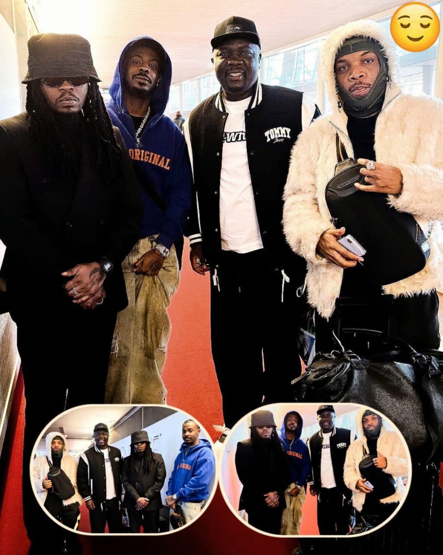 Olamide???????? Young Jonn???????? Seyi Law???????? & Tekno???????? in Paris