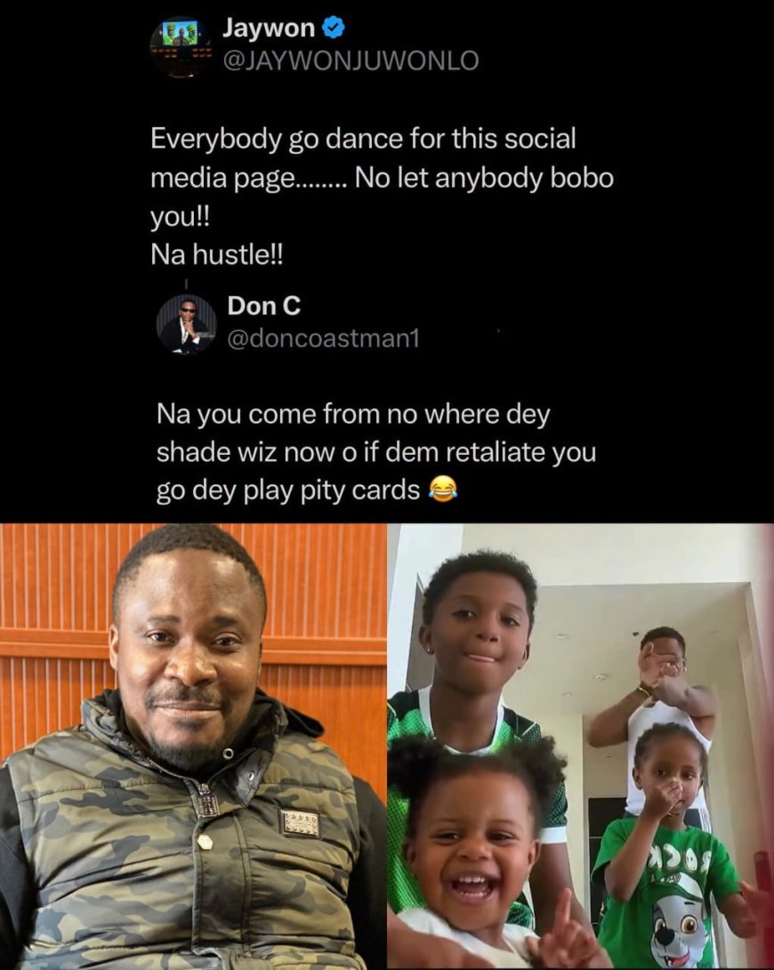“Everybody go dance for this social media” - Jaywon reacts to a viral video of Wizkid and his kids’ dance challenge