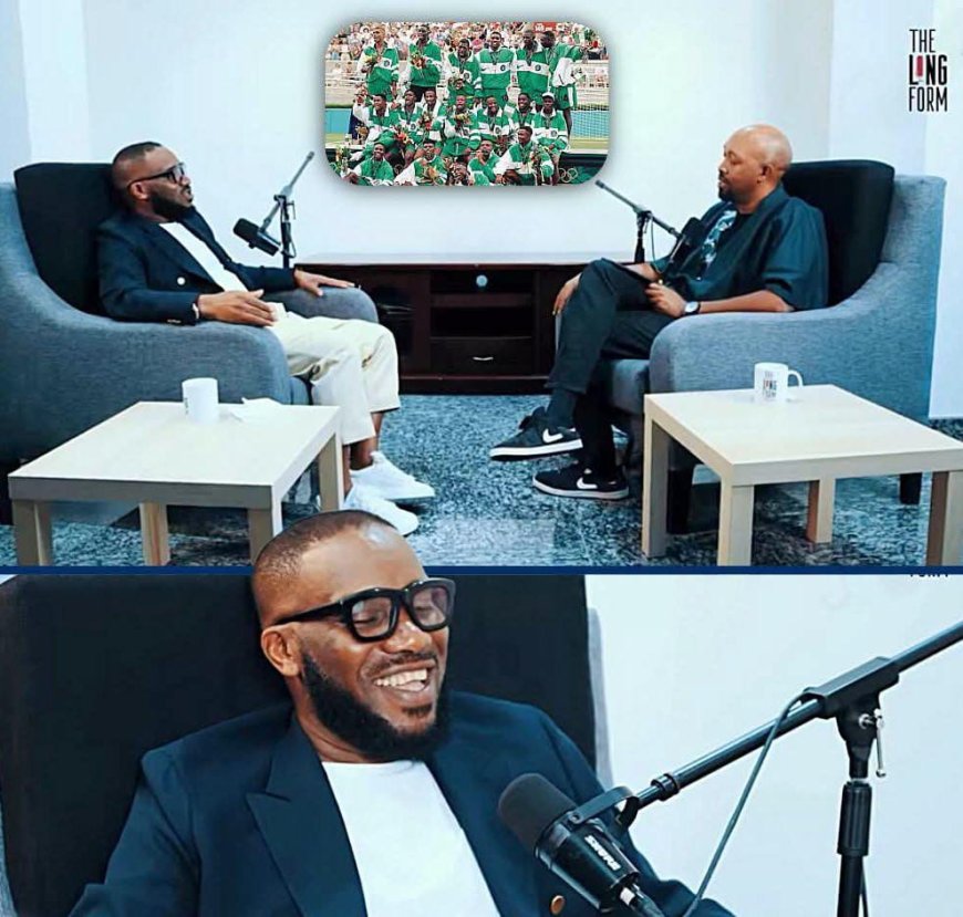 Interviewer: "Did you teach Ronaldinho how to play football?"  Jay-Jay Okocha: "I could see a bit of myself in him. He was unpredictable, just like me that was my biggest strength. We didn't even need to communicate; we always knew what the other was going to do.