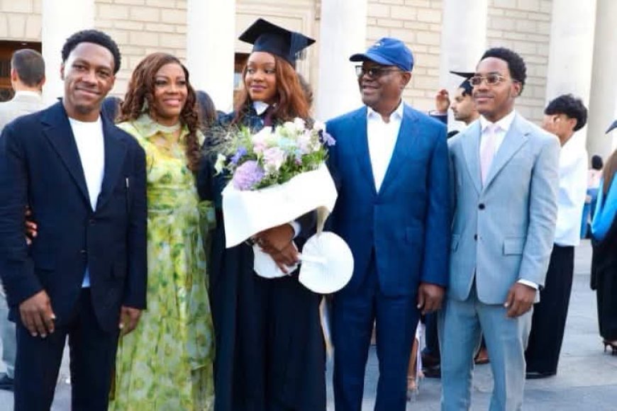 Minister, Nyesom Wike’s daughter,  gets a Bachelor of Laws degree from University of Southampton